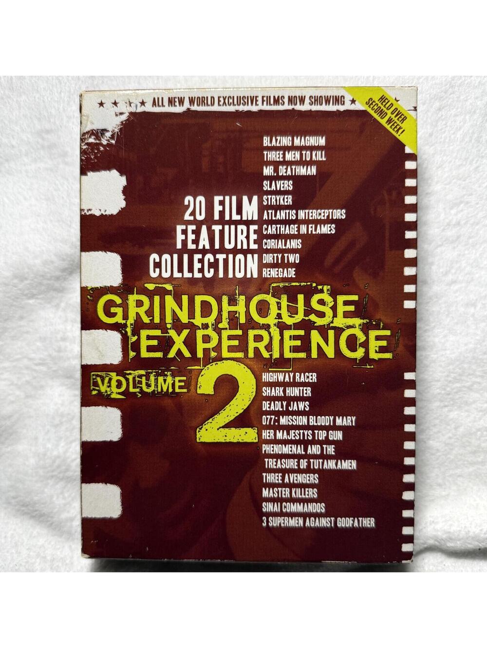 Grindhouse Experience 2 DVD Box Set 20 Film Feature Collection 5 Discs Cult